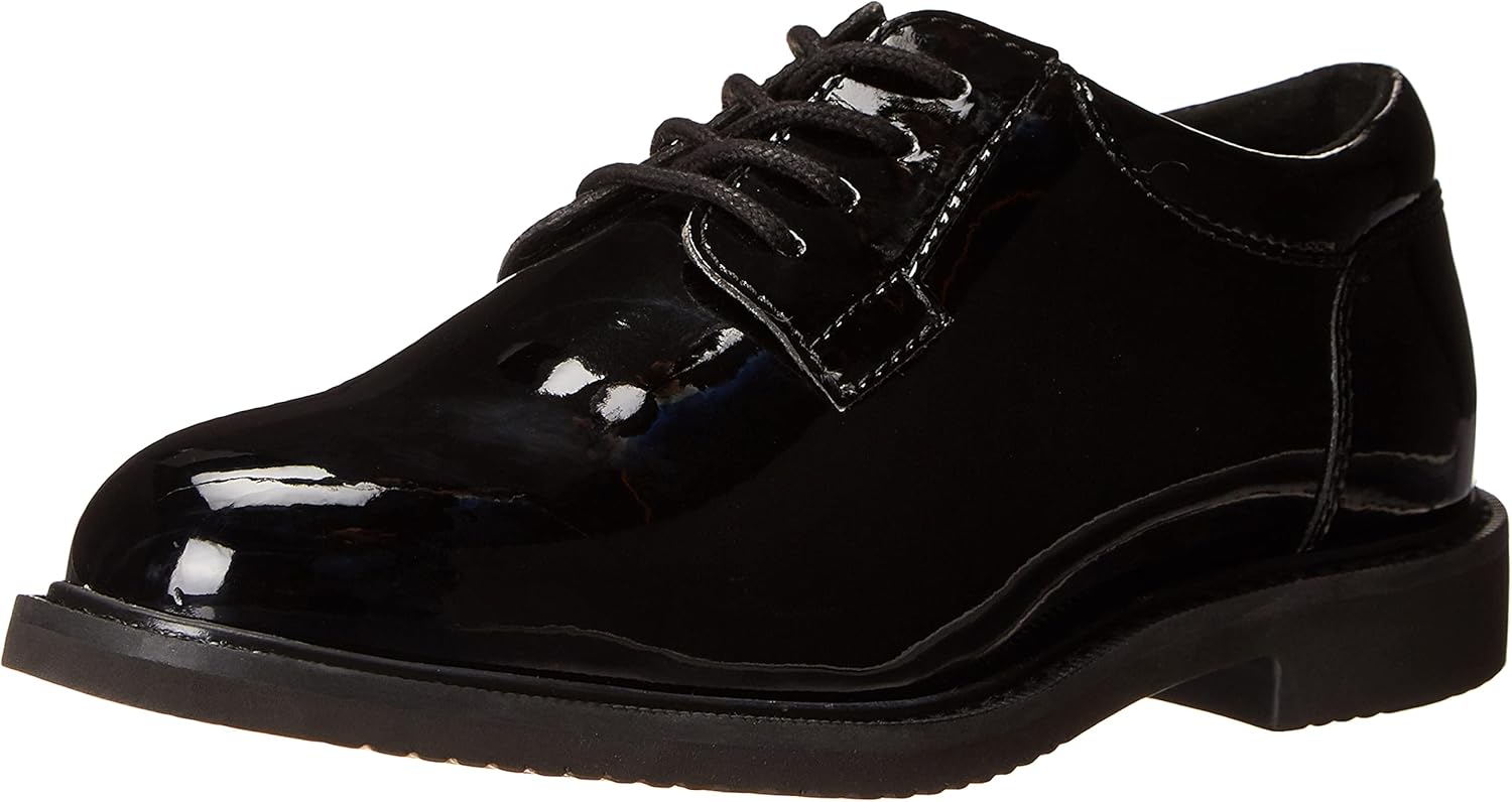 Bates Men's Sentry Lux Oxford High Gloss Uniform Dress Shoe