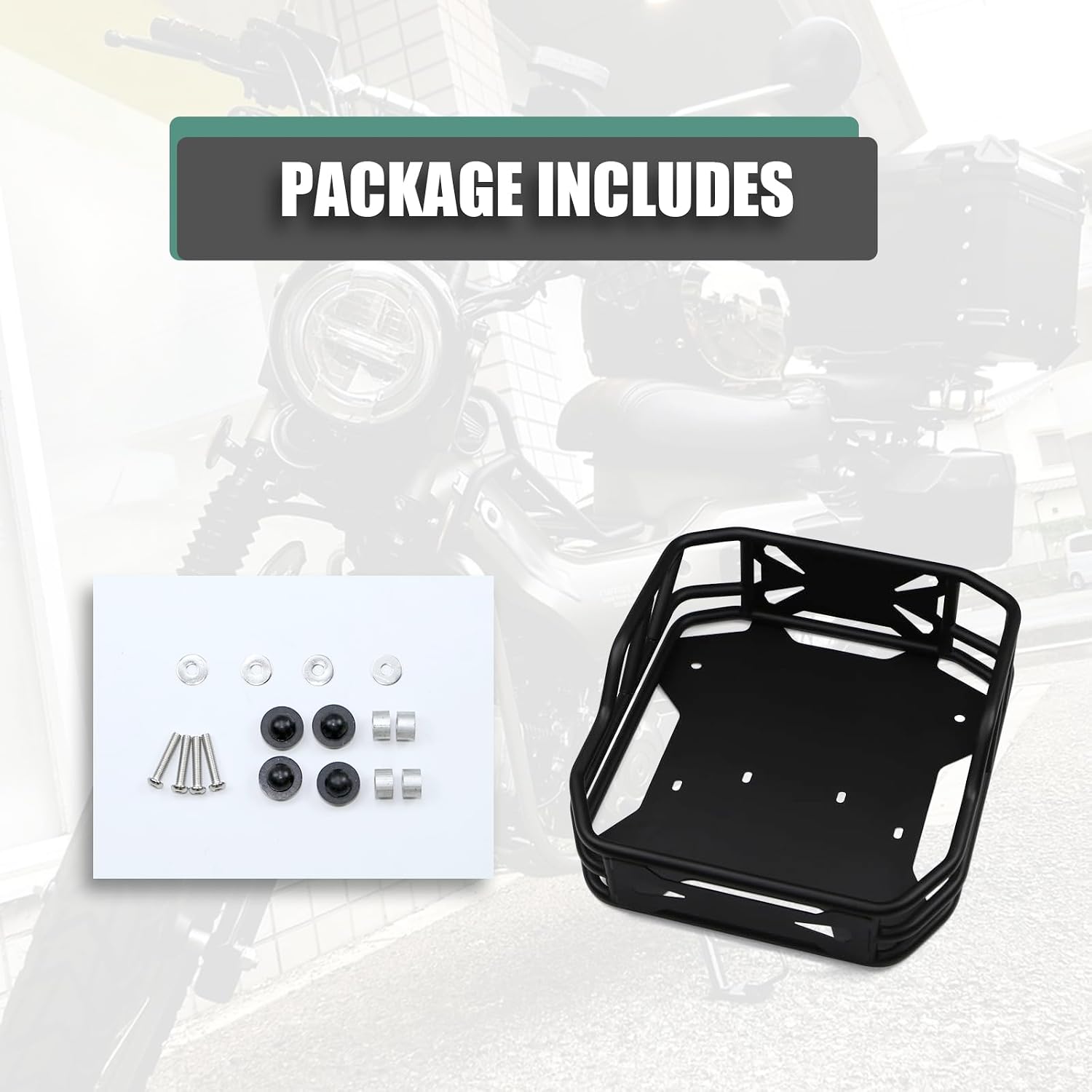 Motorcycle Luggage Rack Rear Rack for Honda Trail 125 CT125 Hunter Cub 2020 2021 2022 2023 2024 2025 Rack Bracket Holder Accessories