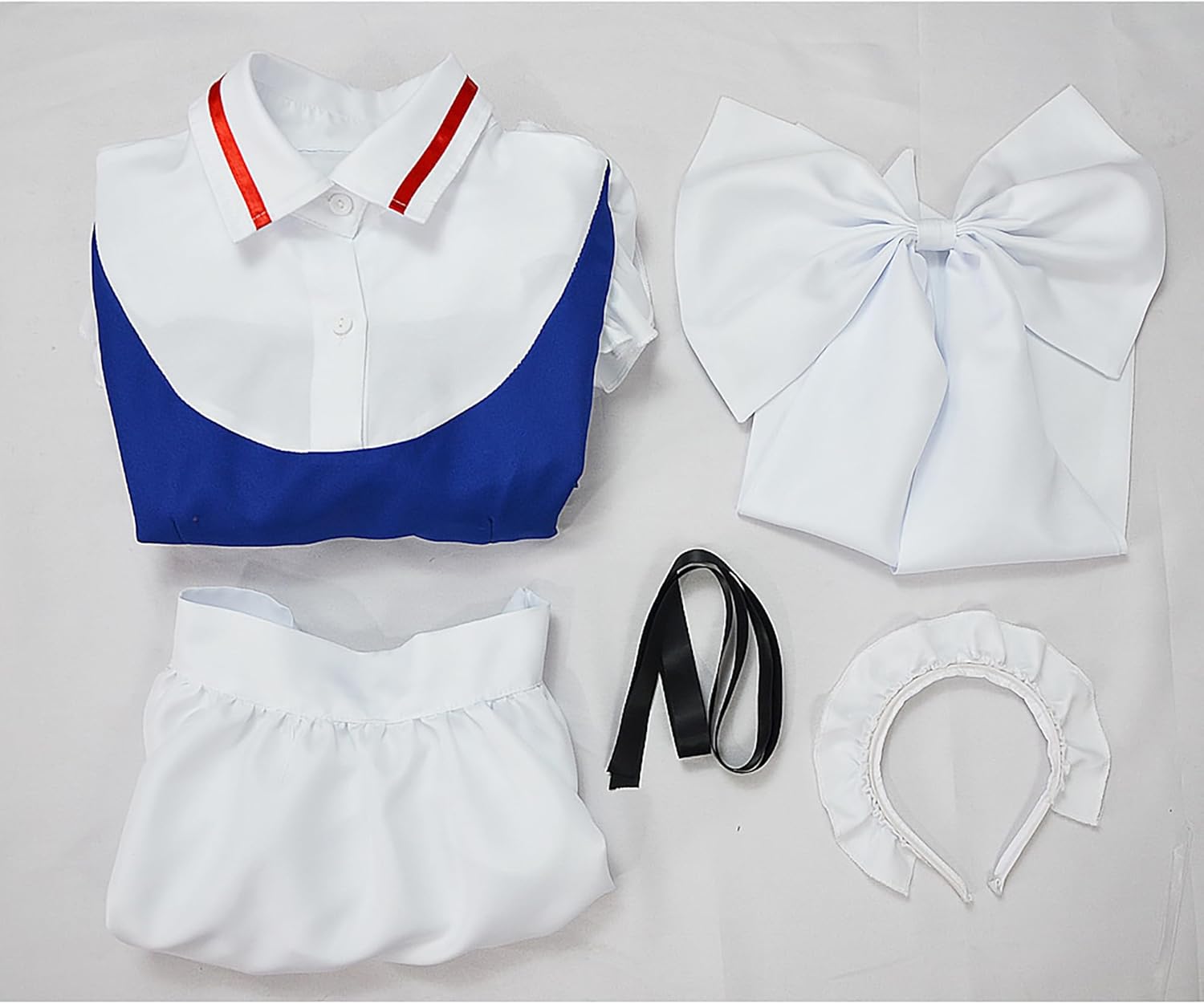 [ミドリ屋] 十六夜咲夜 コスプレ 衣装 メイド服 コスチュームセット ウイッグ付き