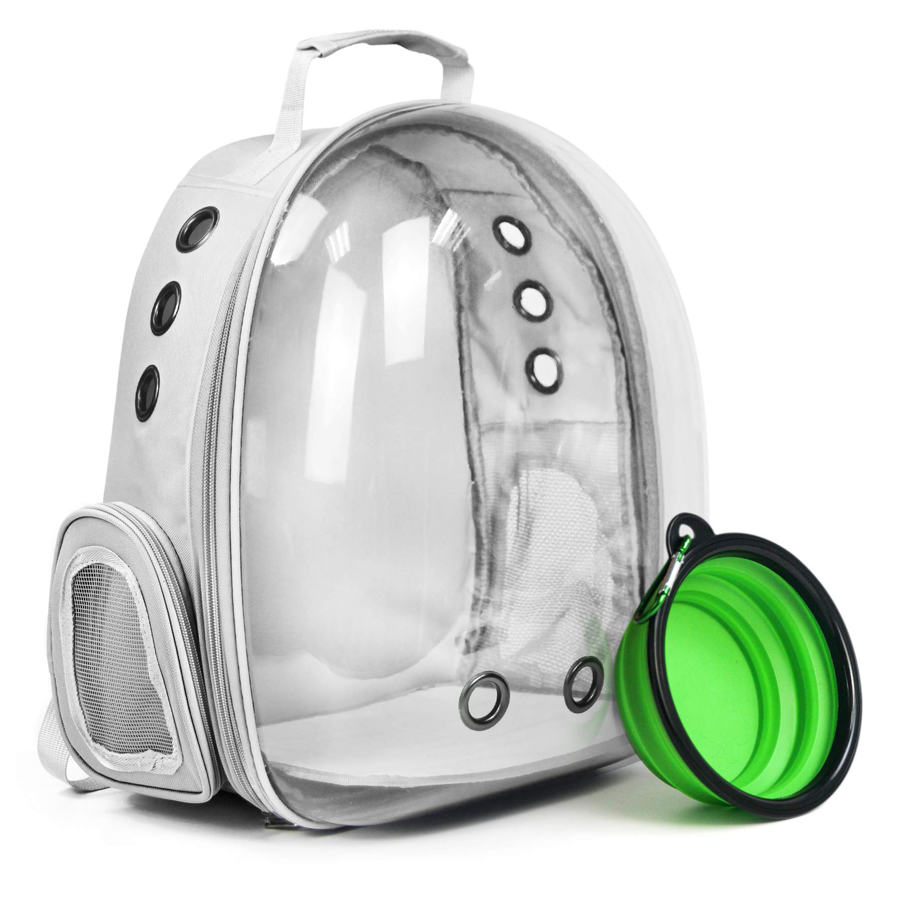Buy SuperMa Cat Backpack Transparent Pet Backpack Carrier 13.4"x9.8"x16