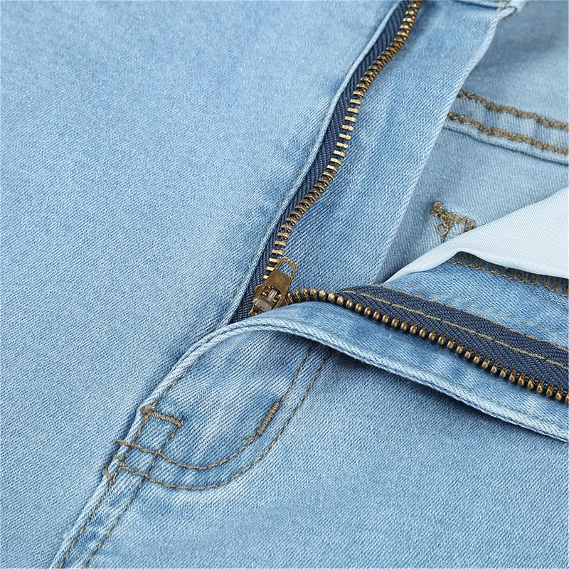 Andongnywell Women's High Waist Butt-Lifting Skinny Jeans Pencil Jeggings Denim Pants Trousers with Pockets Zipper4