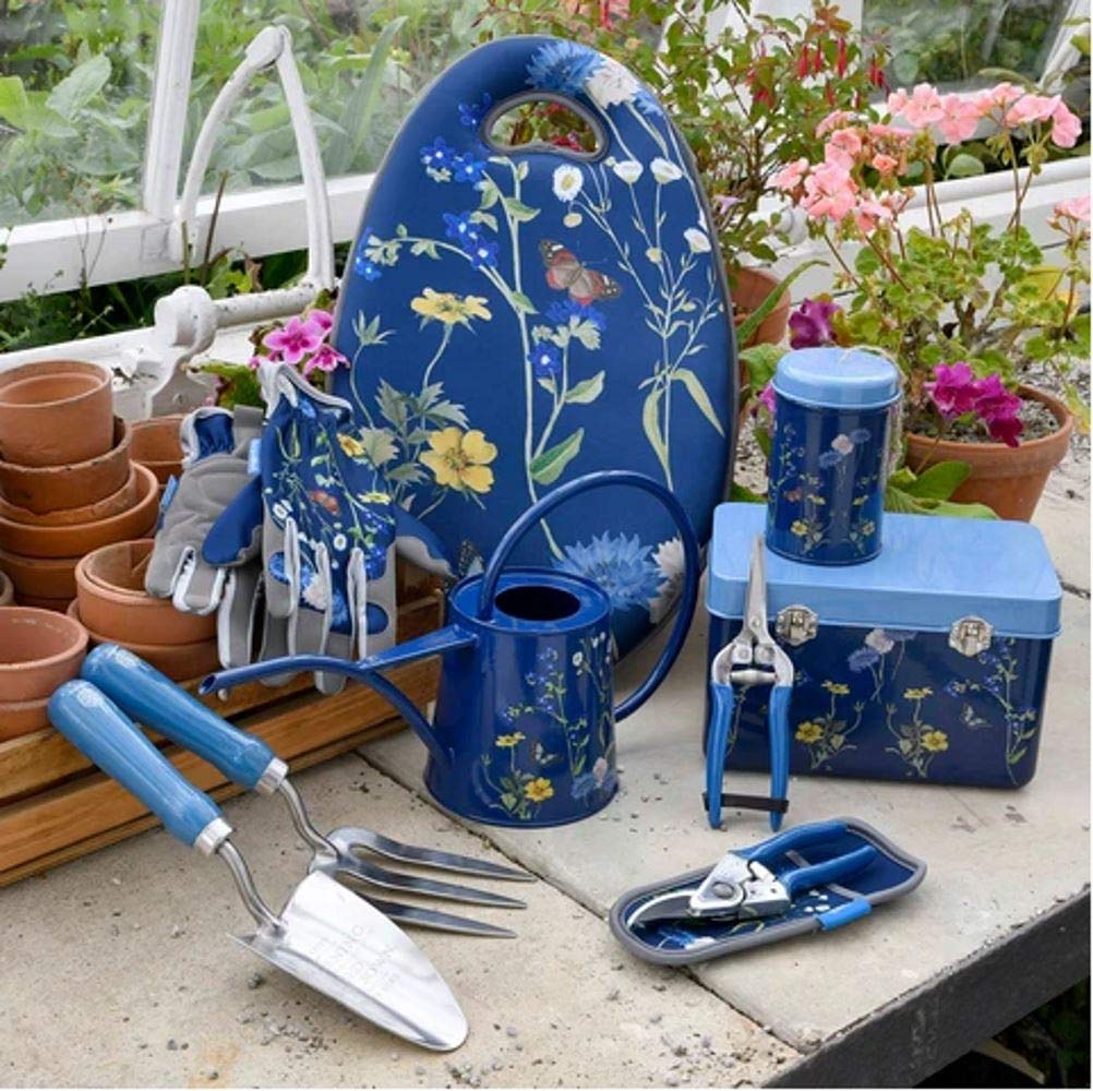 Burgon & Ball RHS British Meadow Arrosoir d'intérieur Bleu Taille M