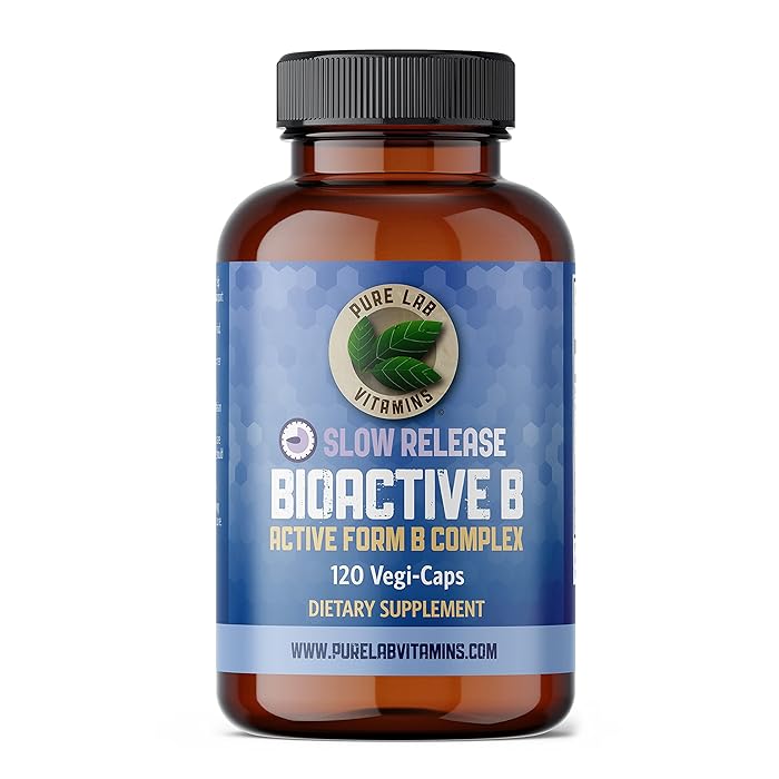Buy Pure Lab Vitamin Bioactive B Complex Supplement 120 Vegan Caps