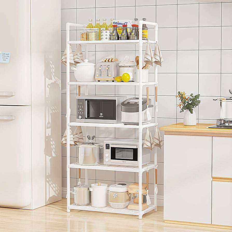 キッチン収納オープンシェルフ 大容量 ラック 収納棚 Amazon｜棚 ラック シェルフ オープンシェルフ キッチン 本棚 大