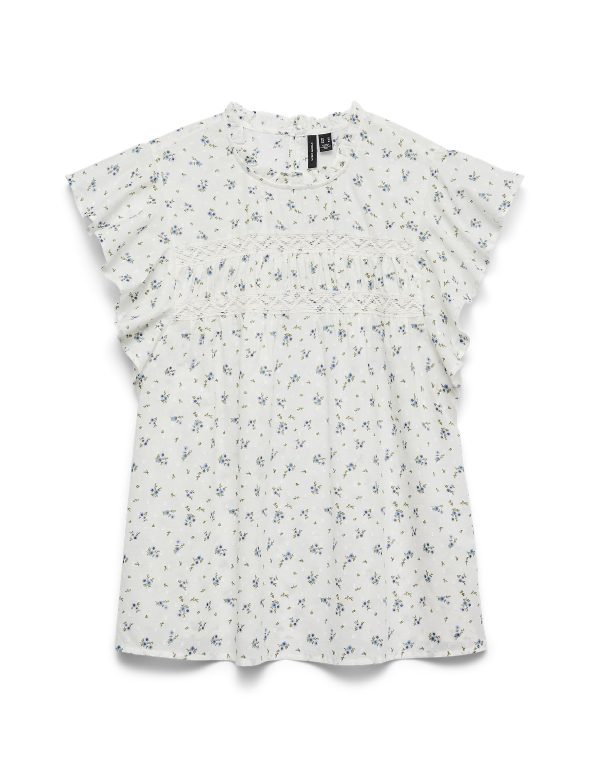 Vero Moda Female Top VMTRINE Top, Snow White, S
