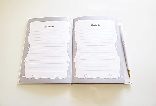 Miniatura 4 de Party Supplies Recuerdo De Mis Membrillo Años. Libro De Firmas, Invitados & Notas.