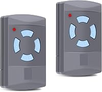 LUIRSAY Hörmann Garázskapu Távirányító Szett - 2db 868.30 MHz 4 Csatornás Univerzális Nyitó HSM4-868, HSE2-868, HS4-868 Modellekhez, Elemekk 1