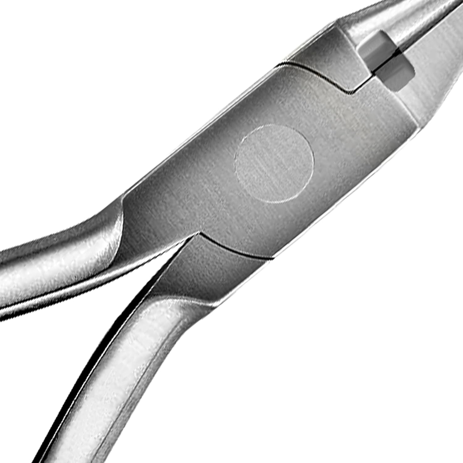 T/C Bird Beak Pliers with Cutter Loop Forming Pliers Wire Bending Tungsten Carbide Inserts Gold Handle Dental Instrument Supply 678-325