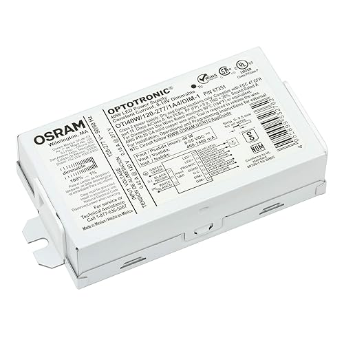 Osram 57351 Optotronic 40W 120277V AC 5060Hz Corriente constante regulable compacto LED controlador OTi 40W120-2771A4 DIM-1