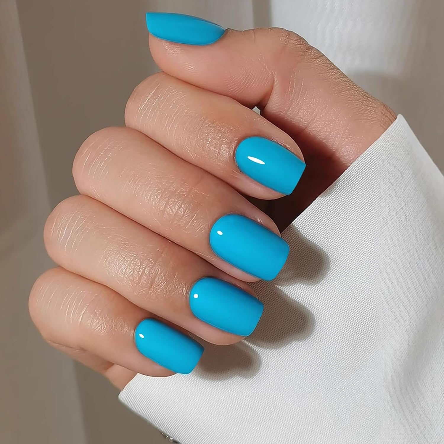 HOSAILY Press on Nails - Reusable Soft Gel Nail Kit