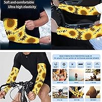 Vista 7 de CLOHOMIN Mangas para brazos, protección solar, mangas de compresión, cubierta de tatuaje para mujeres y hombres, manga deportiva atlética refrescante