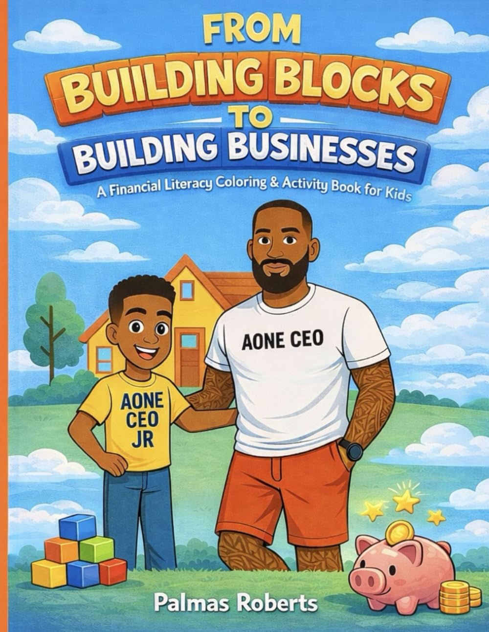 From Building Blocks to Building Businesses: A Financial Literacy Coloring & Activity Book For Kids