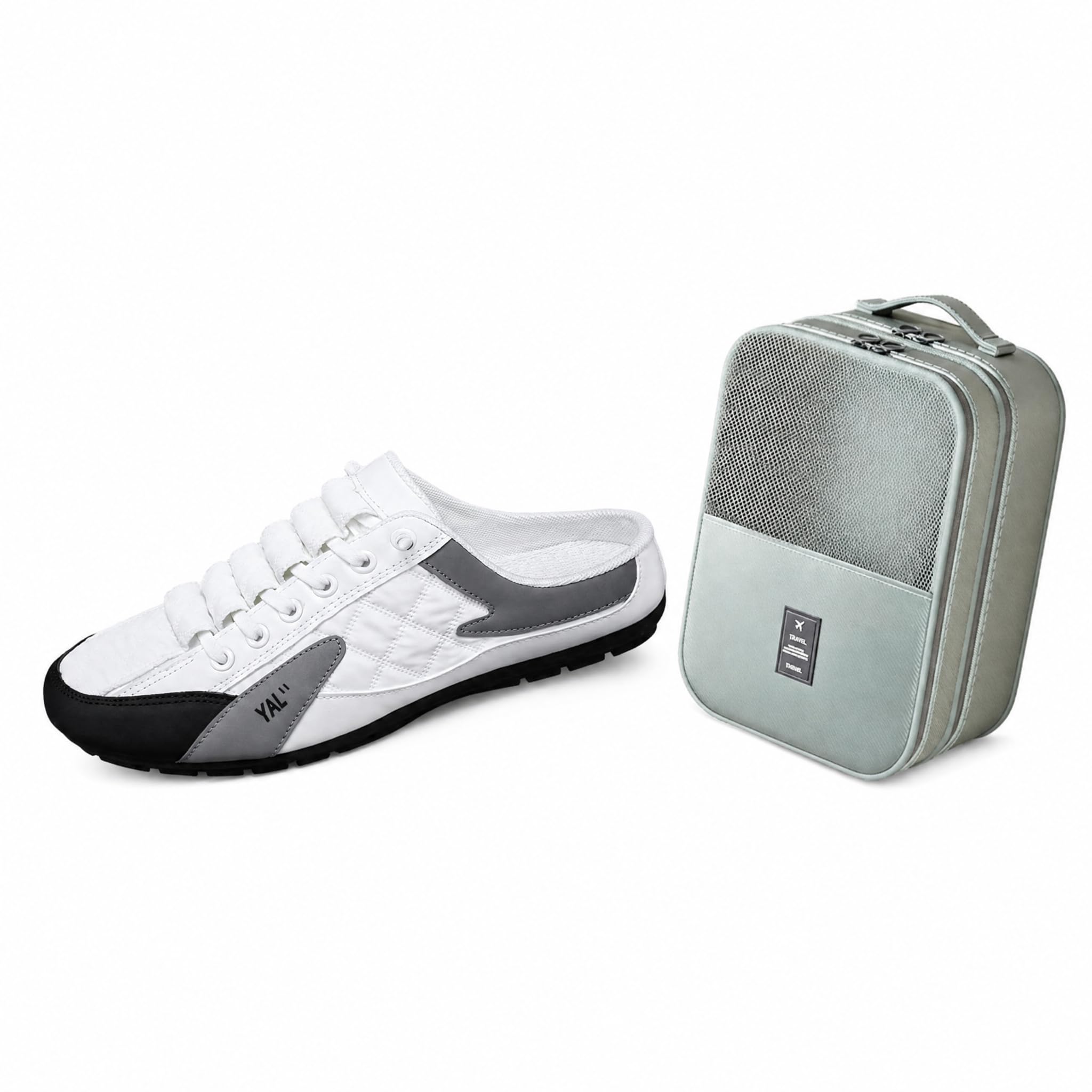 Scarpe Casual Da Uomo, Scarpe Senza Cinturino sul Tallone, Borsa Porta Scarpe Da Viaggio Impermeabile, Organizer per Bagagl