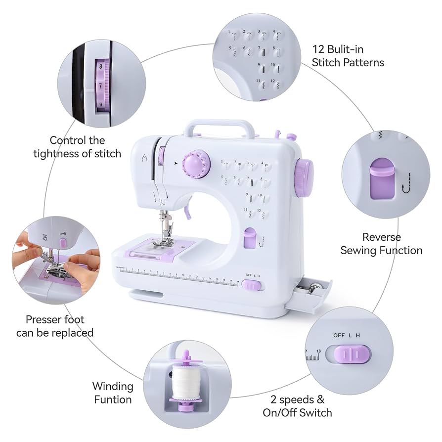 希少 LESS TAILOR ALL IN ONE SS VERSION Amazon.com: Sewing Machine for Beginners, Heavy Duty Sewing