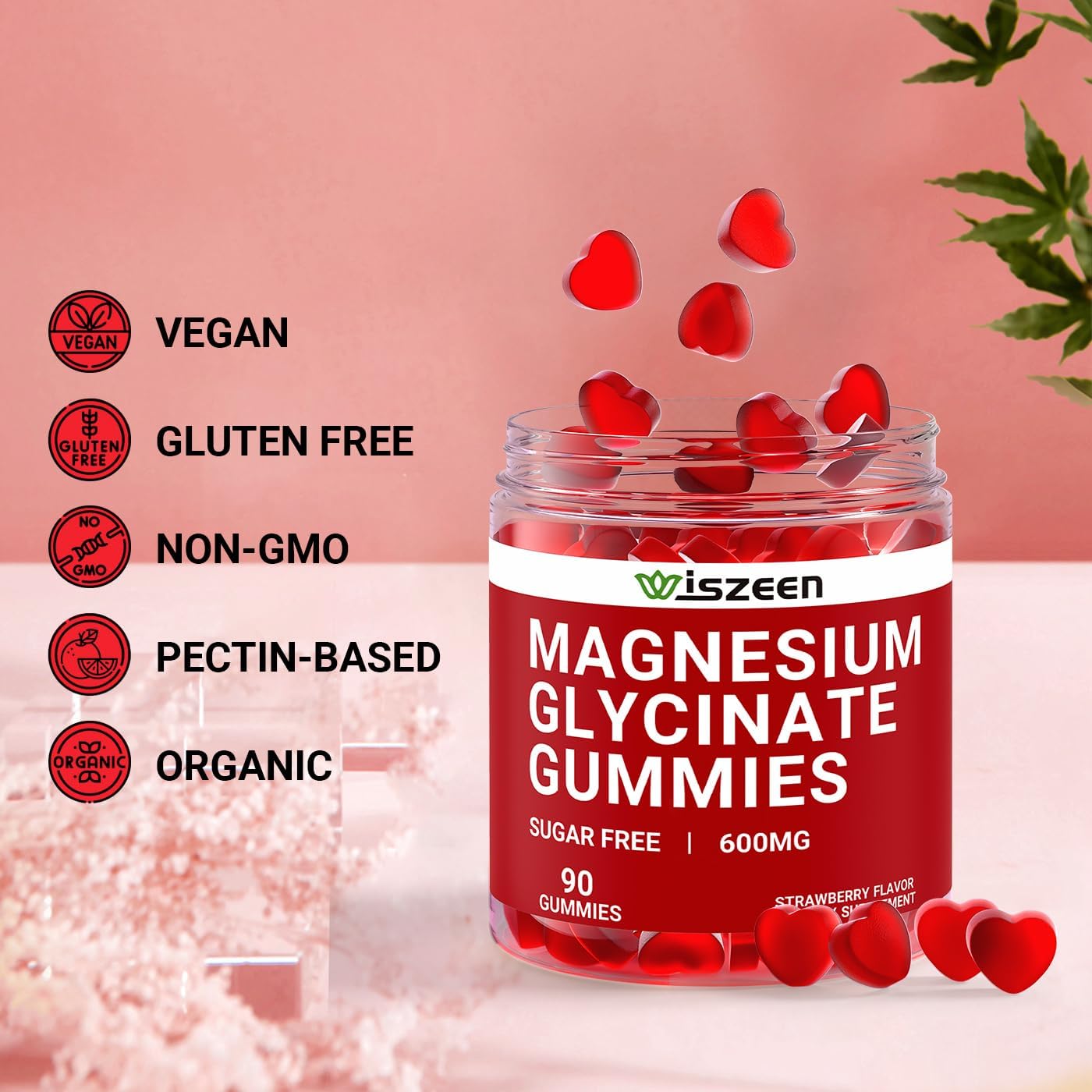 Magnesium Glycinate Gummies 60 Servings Sugar Philippines Ubuy