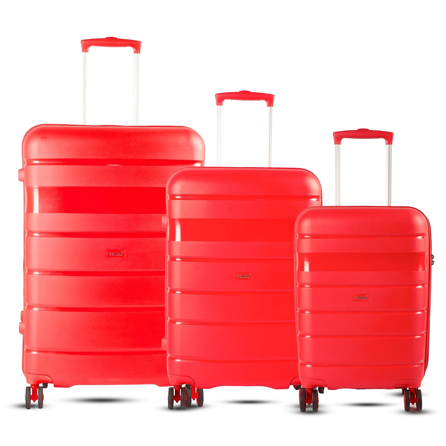 Timus Sunlite Premium Hard-Sided Luggage Combo Set | 58cm Cabin, 68cm Check-in, & 78cm Check-in Suitcase | 360° Rotating W... - Review, Price and Buying Guide