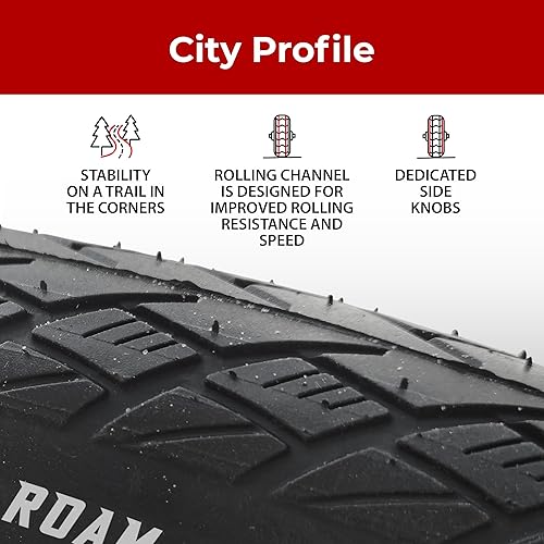 Miniatura 3 de Fincci Par de neumáticos plegables 37-622 de 700x35c con protección antipuntura de 0.039 in para ciclo, carretera, montaña, MTB, híbrida, turismo,