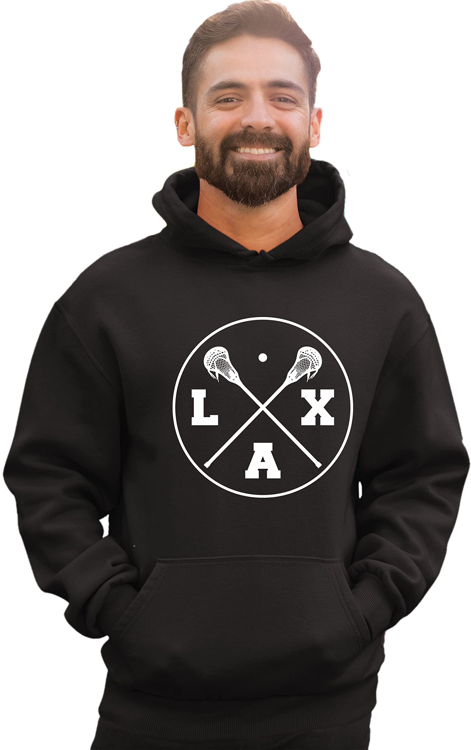 Go All Out LAX Lacrosse Sticks Mens Women Youth Sweatshirt Hoodie