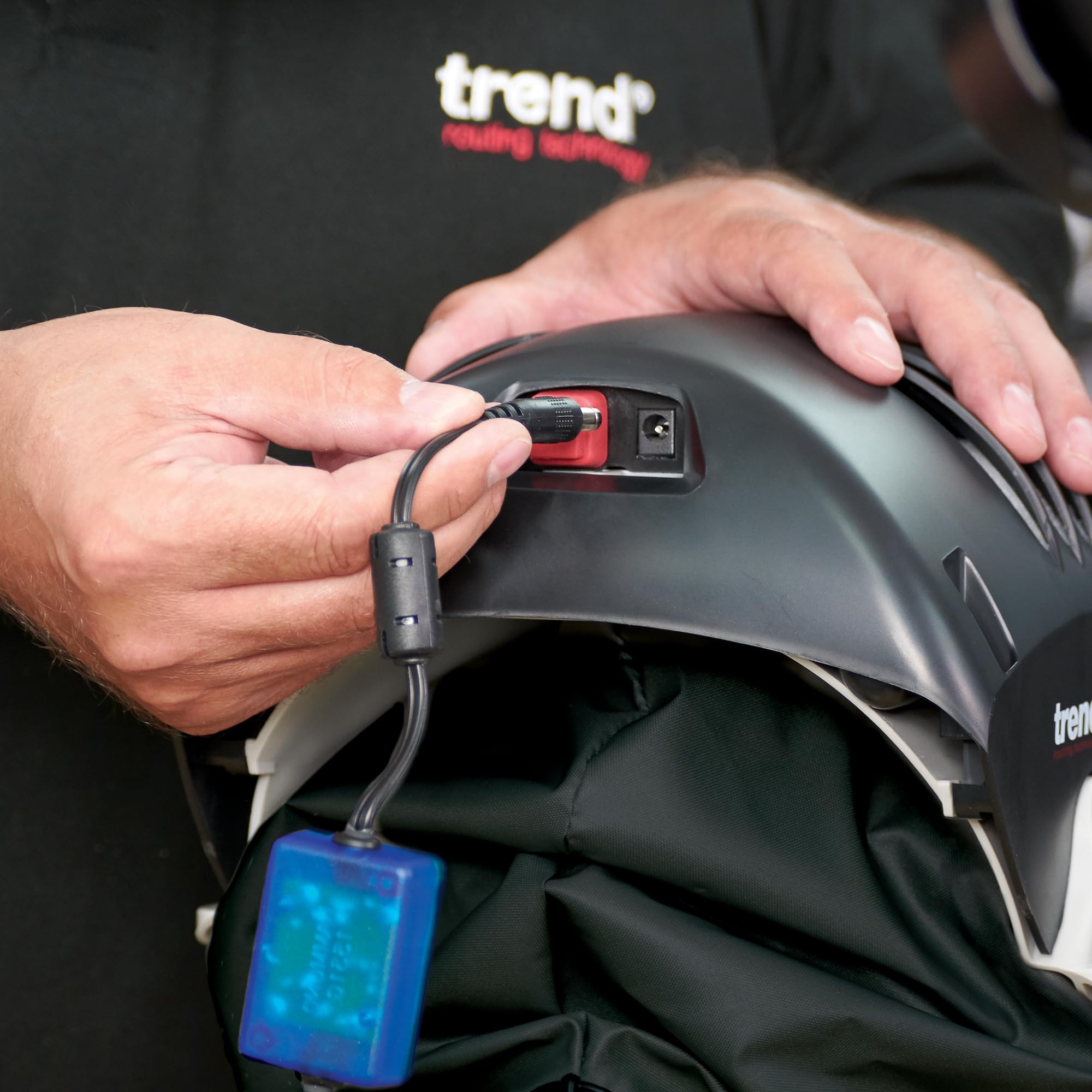 TREND Airshield Pro Masque facial et respiratoire pour le travail du bois