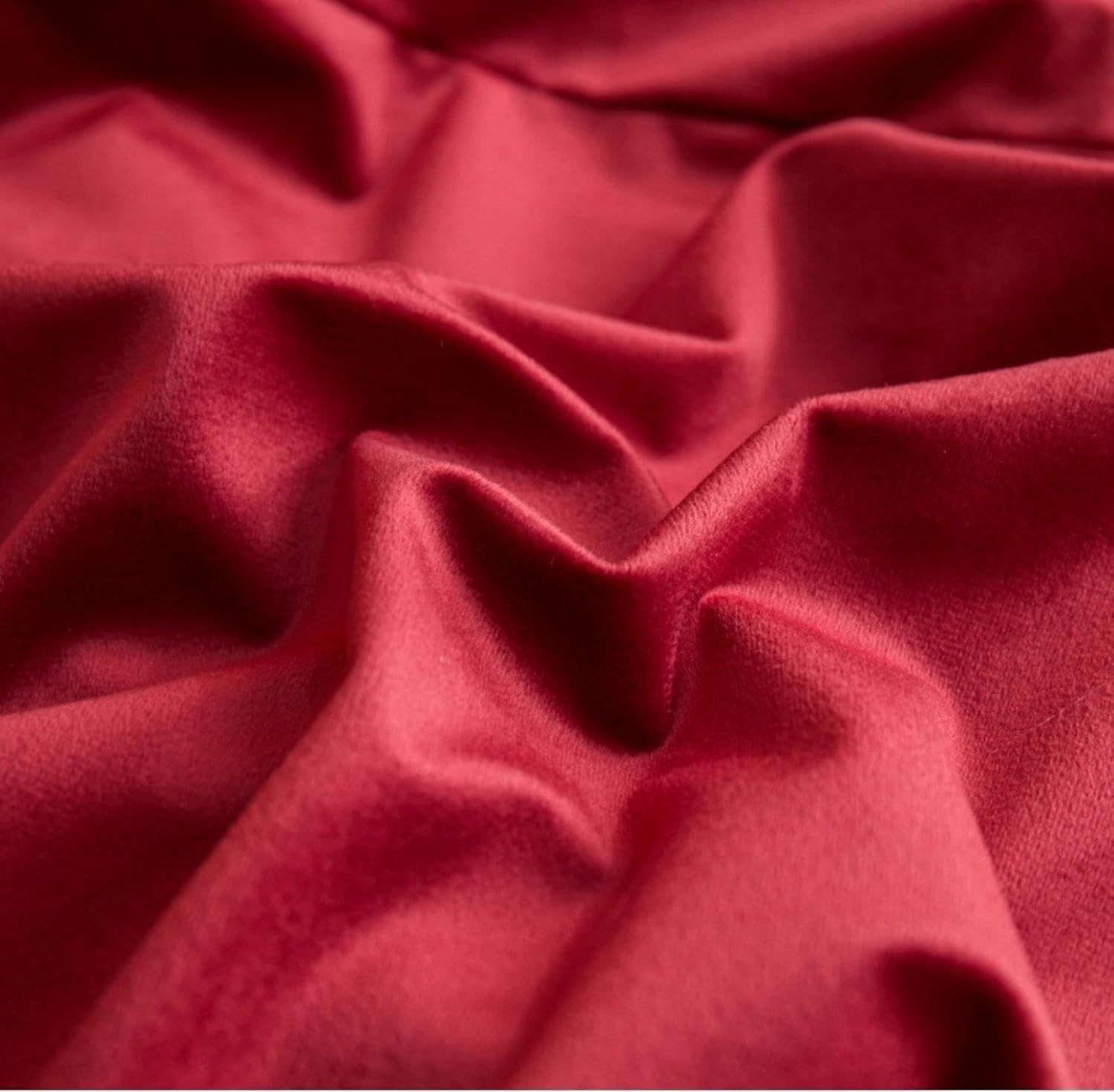 Solid Color Velvet Pillow Cover, Bedside Cushion, Sofa Cushion 45 * 45cm靠垫套 Burgundy