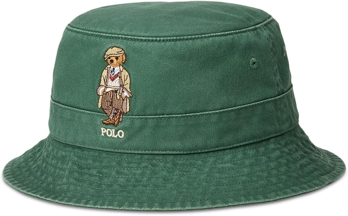 Polo Ralph Lauren Men's Polo Bear Twill Bucket Hat s/m