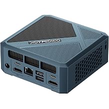 N2 Pro Mini PC - AMD Ryzen 7 6800H Mini Desktop PC, 8Core/16Threads, Up to 4.7GHz, 32GB DDR5/ 1T M.2 PCIe 4.0 SSD/2.5G LAN/WiFi 6E/HDMI 2.0/Type-C/BT5.2