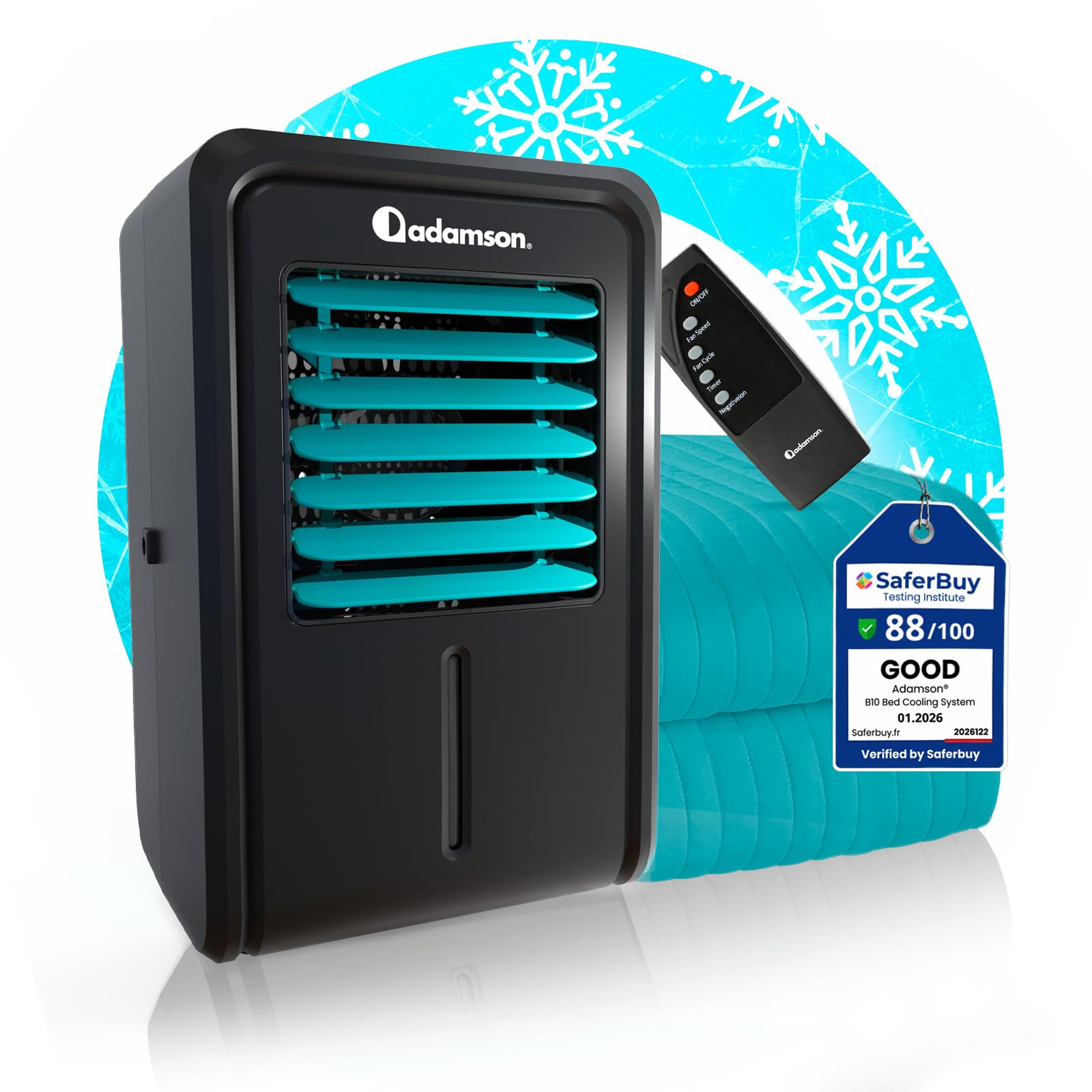 Photo 1 of Adamson B10 Bed Cooling System Twin Aqua