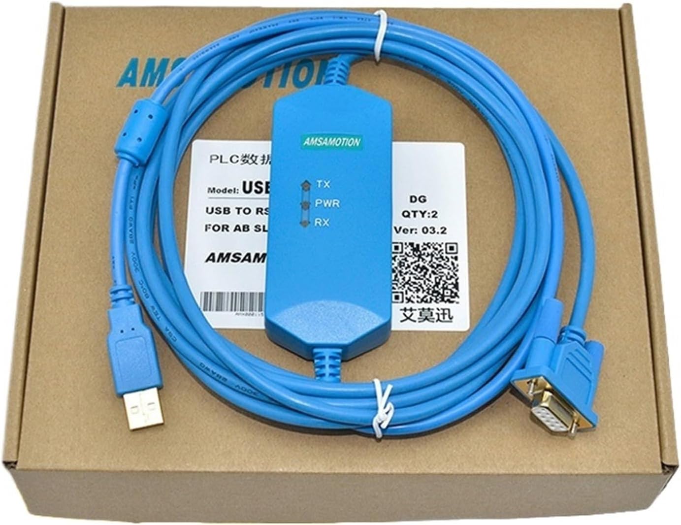 Suitable for Touch Screen Download Cable F940 F930 F920 Screen Programming Cable USB-FX232-CAB-1+(Optical Isolation)