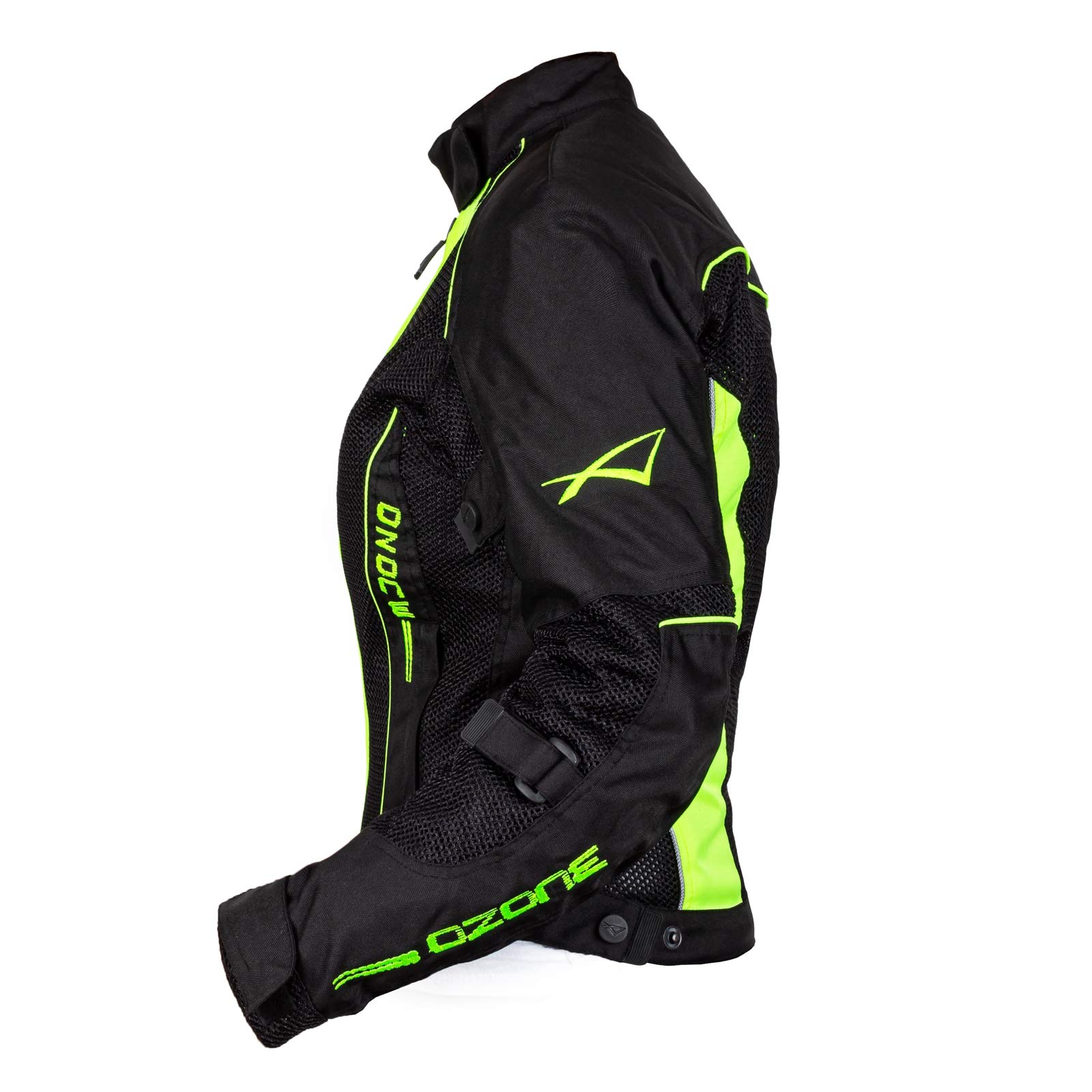 A-Pro Giacca Donna Moto estiva protezioni Omologate Cordura Tessuto Mesh Traspirante