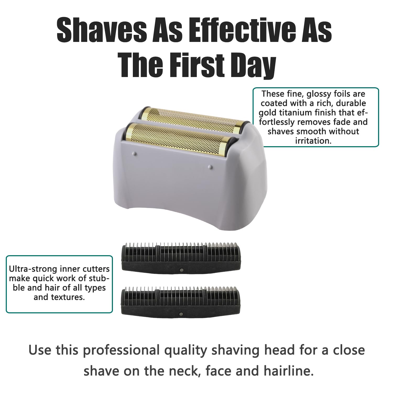 Foil Shaver Replacement Fit for Andis TS-1 TS-2 17150 17200 17235