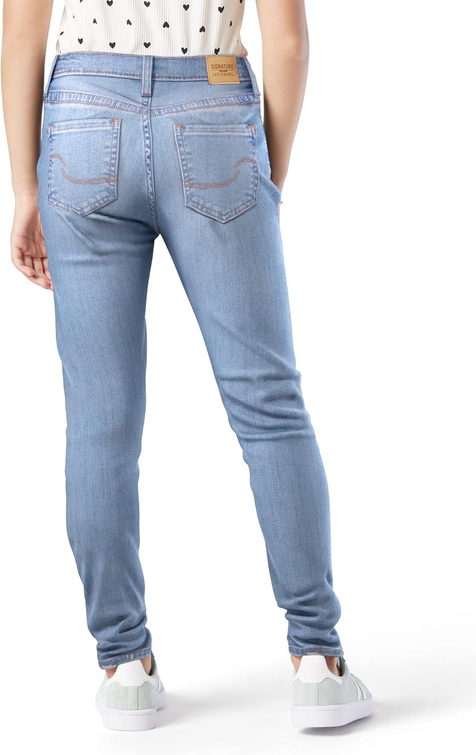 Levi Strauss Signature Gold Girls Skinny Jeans - Image 2