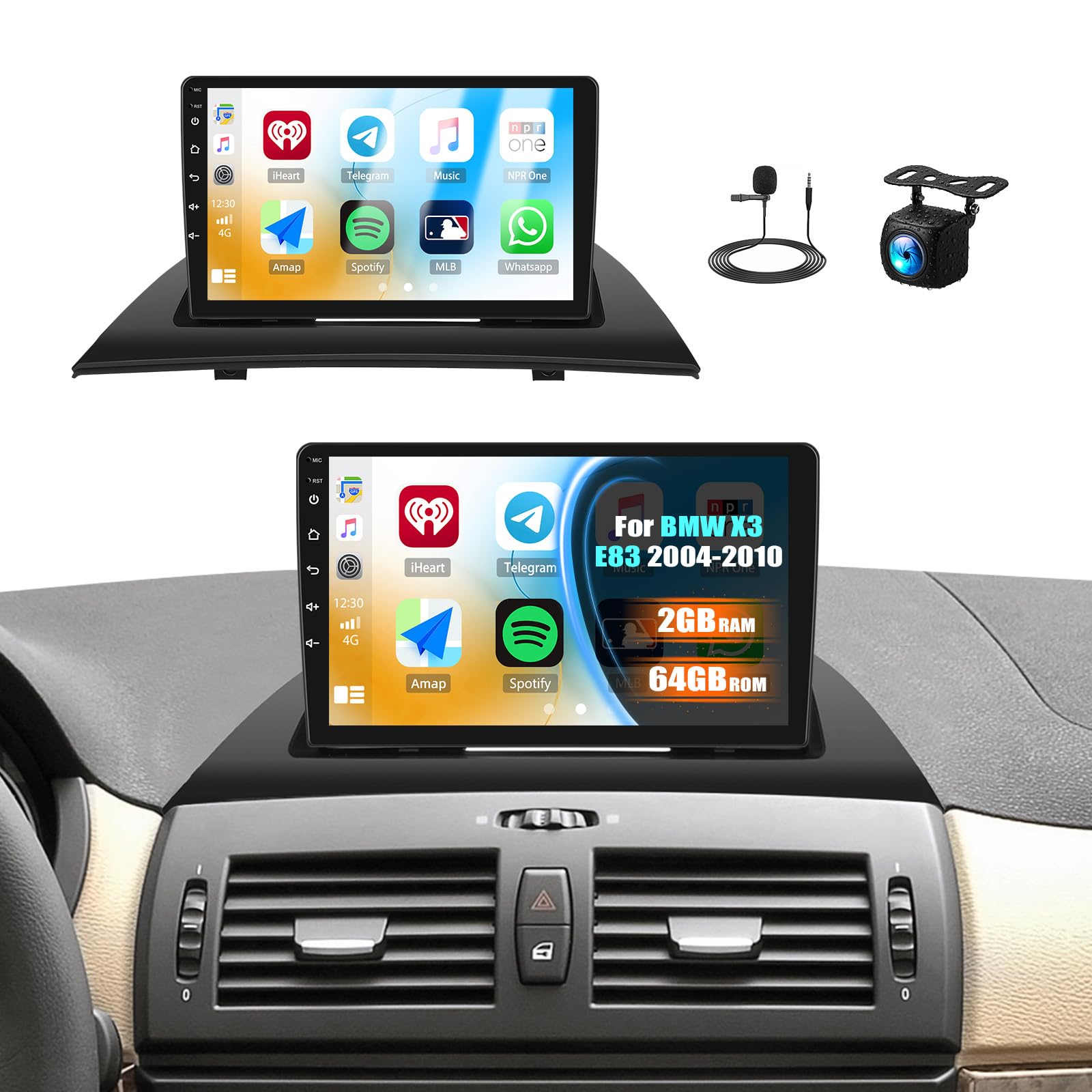 BMW X3 CarPlay / Android Auto nachrüsten | Typ E83, F25, G01