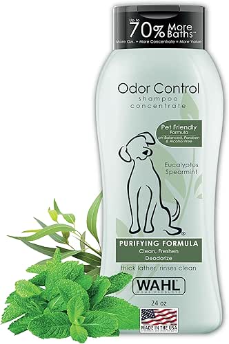Wahl USA Odor Control Shampoo for Dogs & Pets -
