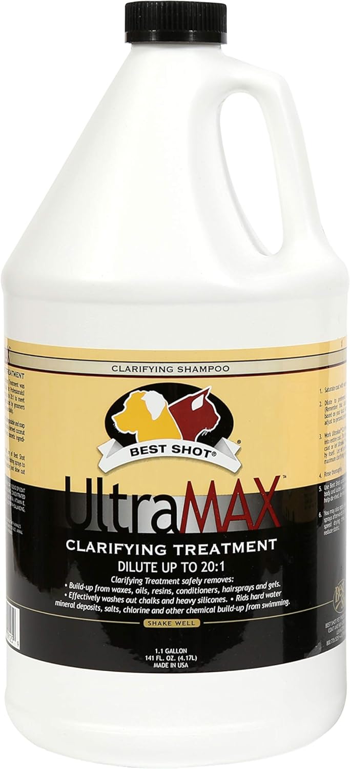 Best Shot UltraMAX Pro Clarifying Shampoo, 1.1 Gallon