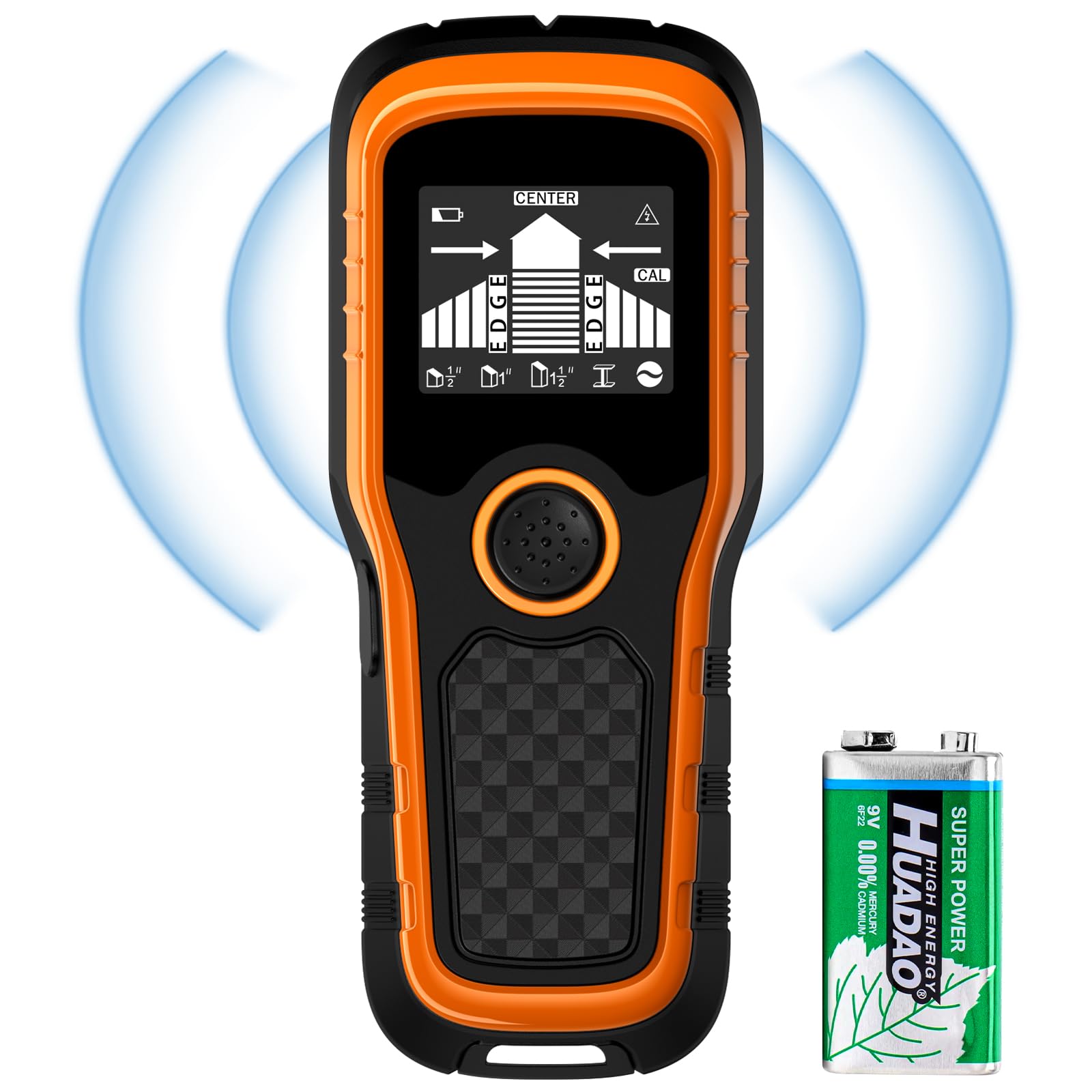 Scanner da parete digitale,5 In 1 Rilevatore Di Tubi Metallici,Rilevatore Tubi Acqua,Rilevatore Tubi e Cavi con LCD Schermo e Avviso Sonoro,Per Rilevare Legno, Metallo E Cavi Nel Muro