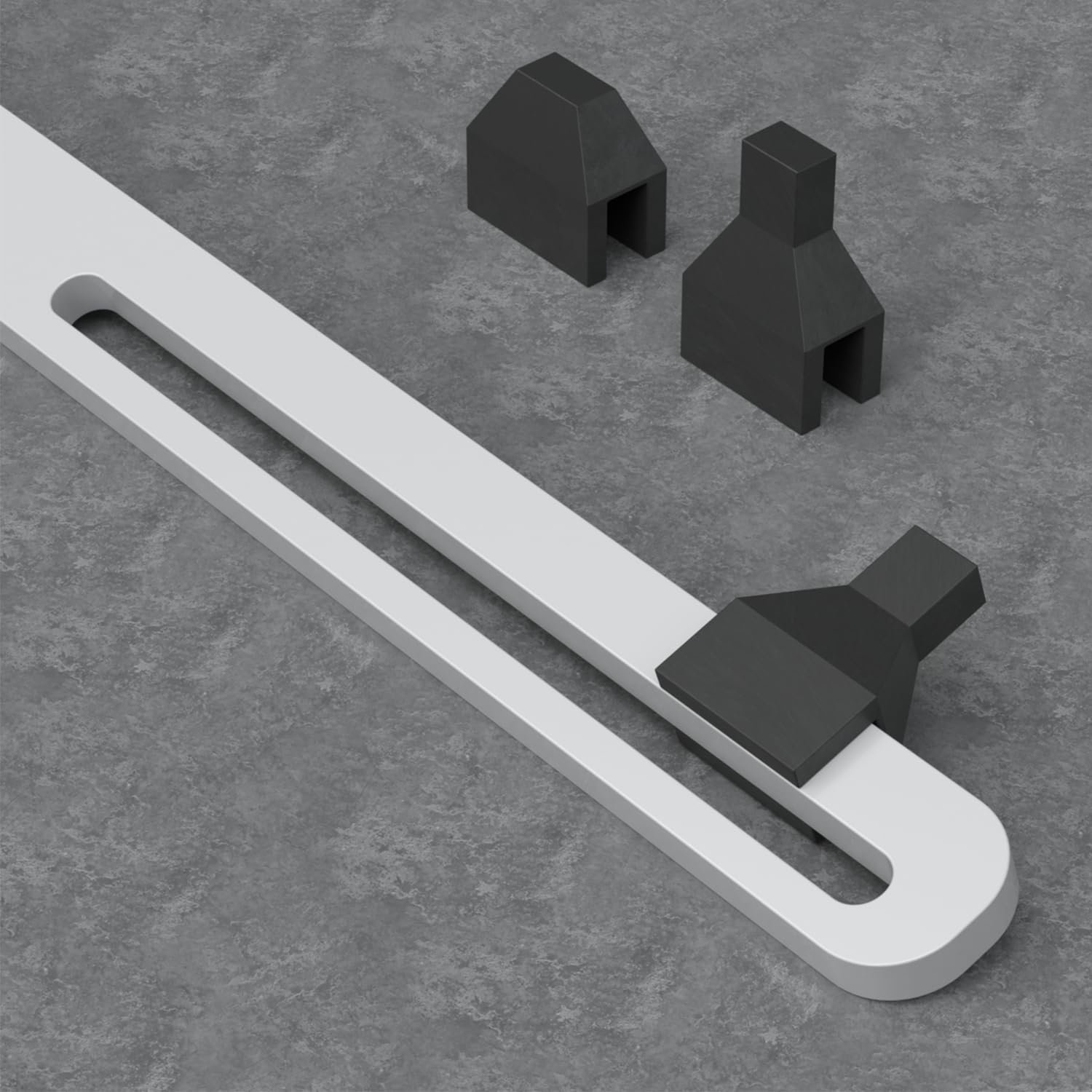 Staffa di supporto GPU, supporto per scheda grafica, supporto regolabile per scheda video (bianco)
