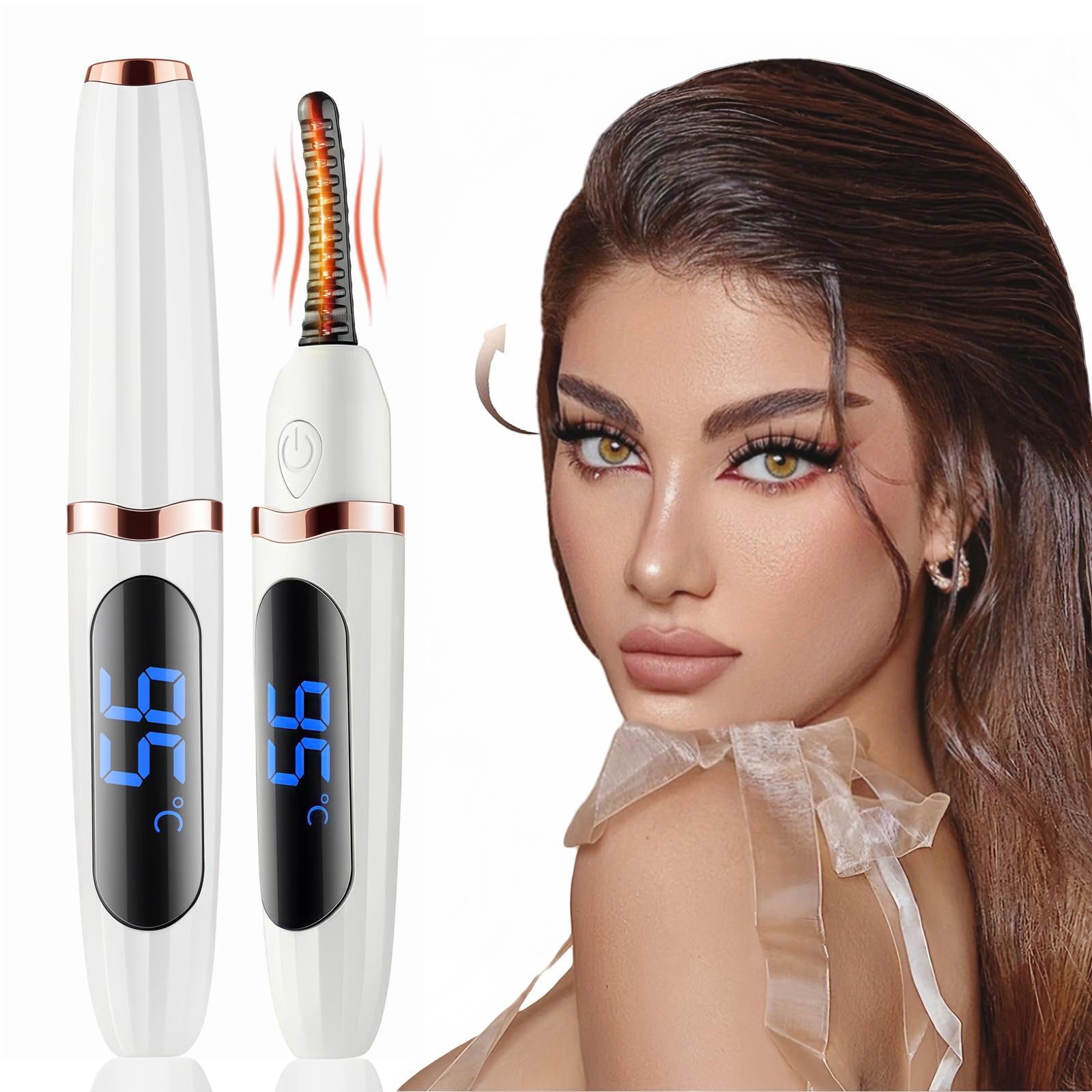 Photo 1 of Acavado Heated Eyelash Curler - White