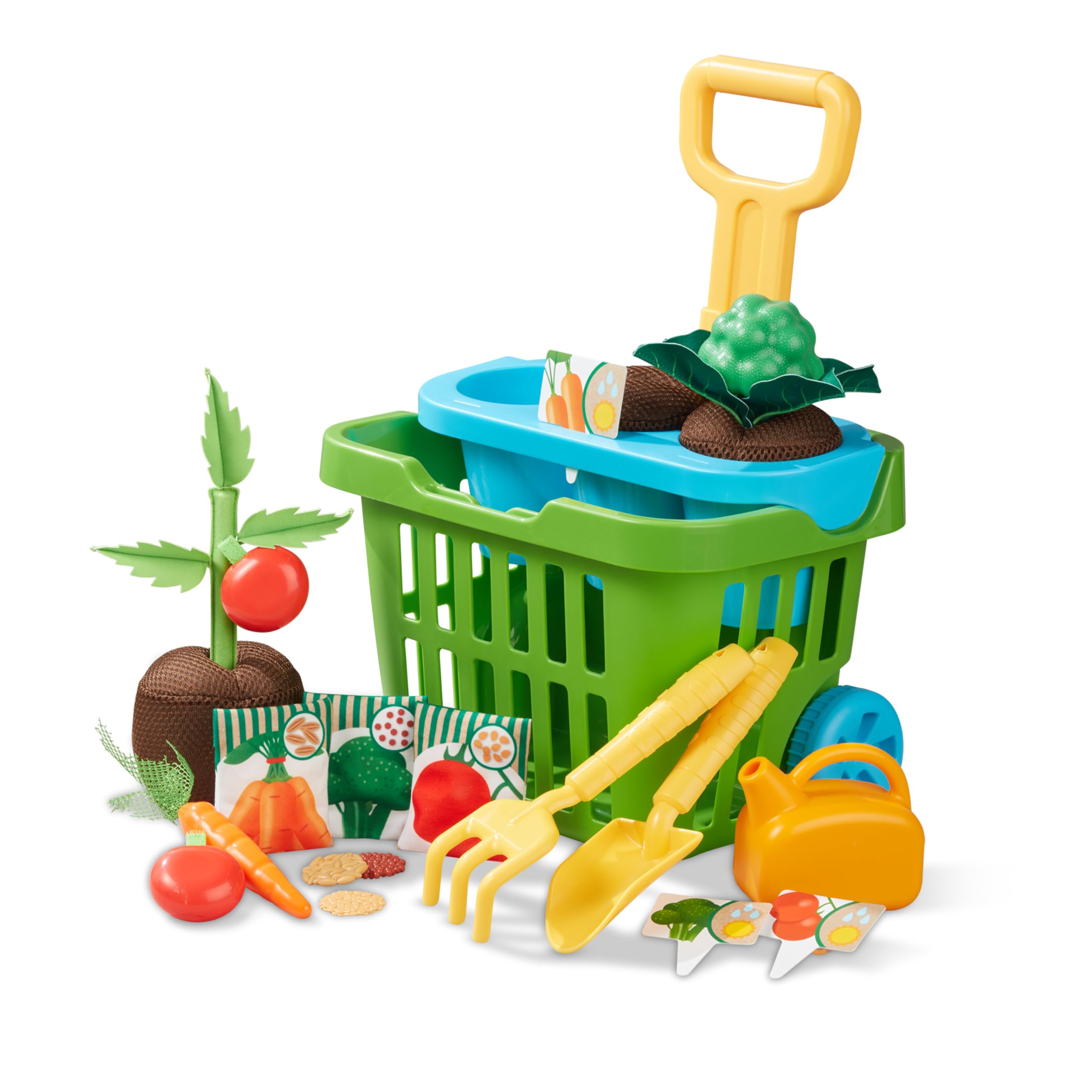 Melissa & Doug Let's Explore Vegetable Gardening Play Set with