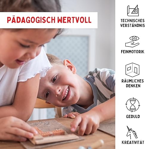 Miniatura 5 de Historic House - Juego de construcción de ladrillos, 370 bloques de construcción, juego de erector y juguete de construcción STEM