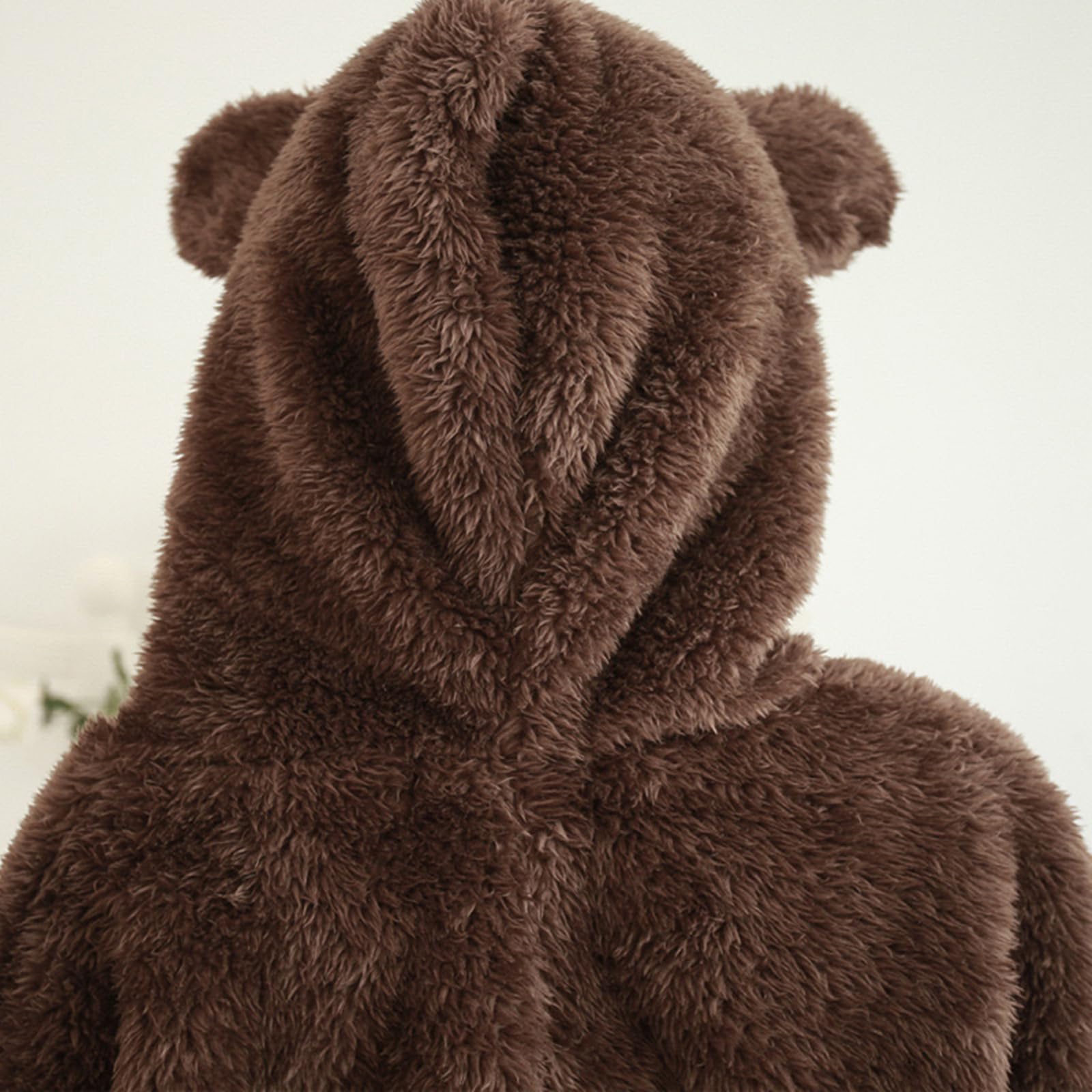 TEidea Pigiama Donna Invernale Set di Pigiama in Flanella Incappucciati per Donne: Perfetto per L'Autunno E l'inverno, Abbigliamento per Pile di Corallo Addensato
