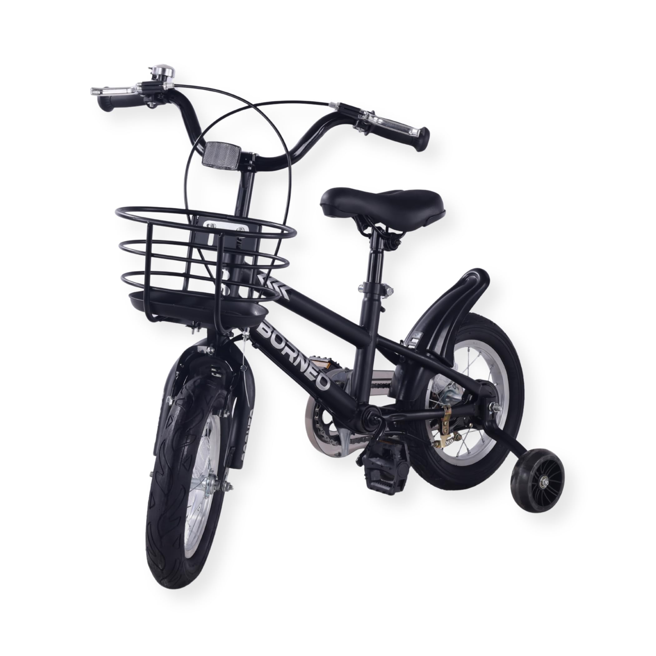 Vélo d'enfant pour garçons - Borneo - 12 Pouces - Noir