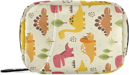 Miniatura 1 de Organizador semanal de píldoras de viaje, pequeño, lindo pastillero, contenedor dispensador de 7 días, organizador de medicamentos, soporte para