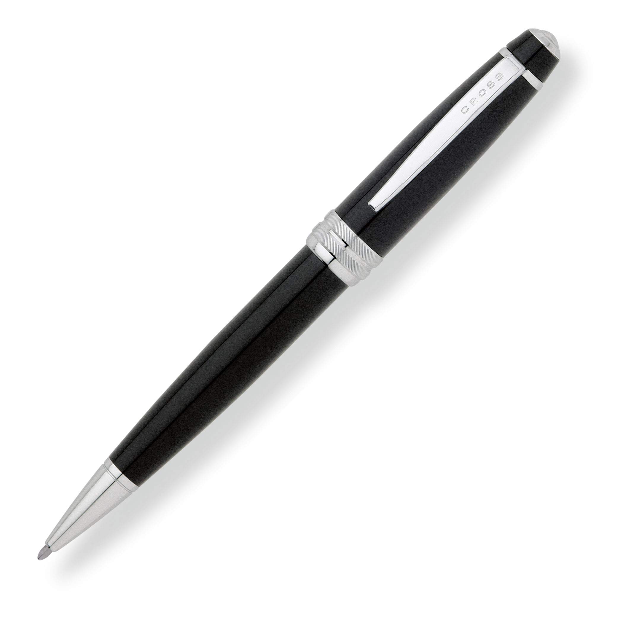 Cross Bailey Black Ballpoint Pen With 2 Bonus Refills