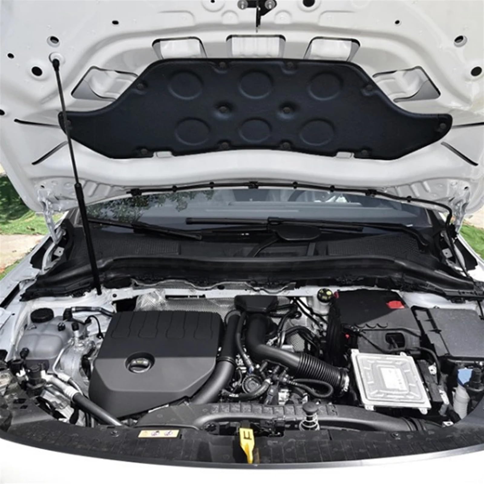 Cotone Isolante Acustico per Cofano Anteriore Auto,per Mercedes-Benz GLA H247 2020,Isolamento del Cofano del Cofano, Isolamento Acustico del vano Motore,A