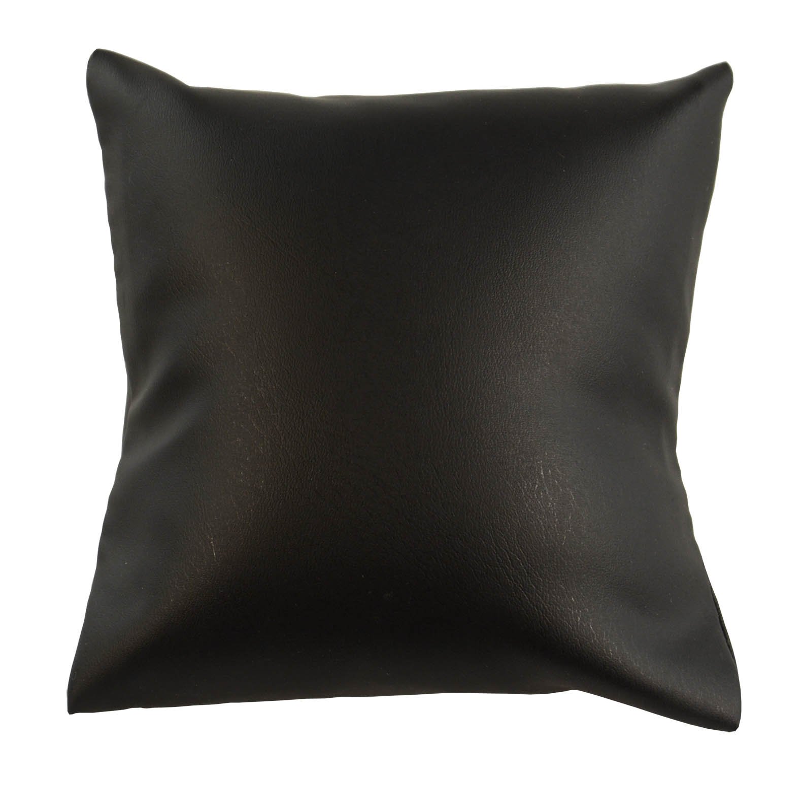 Box Displays 1 x Black leatherette Display Pillow - 4x4 inch - (BD112)