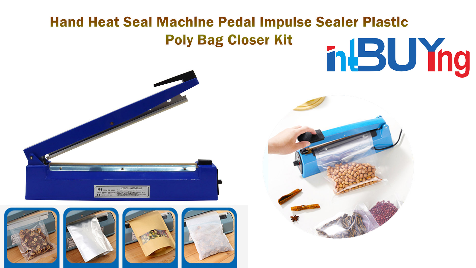 Pistolet à Sceller Plastique Lynx Impulse Avec Cutter Et Réglage Température