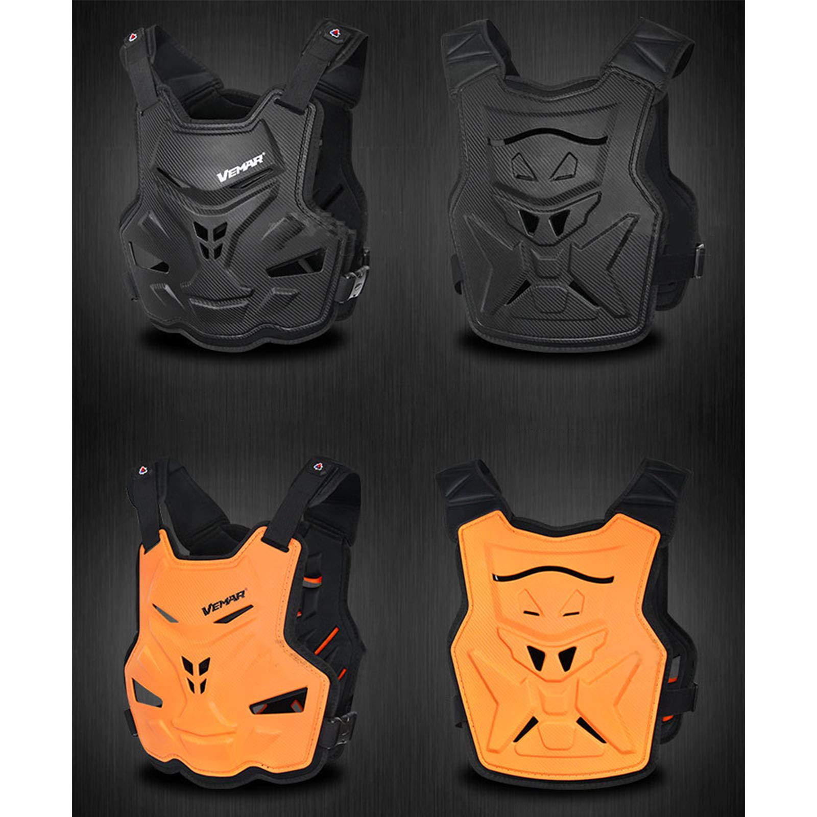 Gilet di protezione per moto, per motocross, sci, pattinaggio