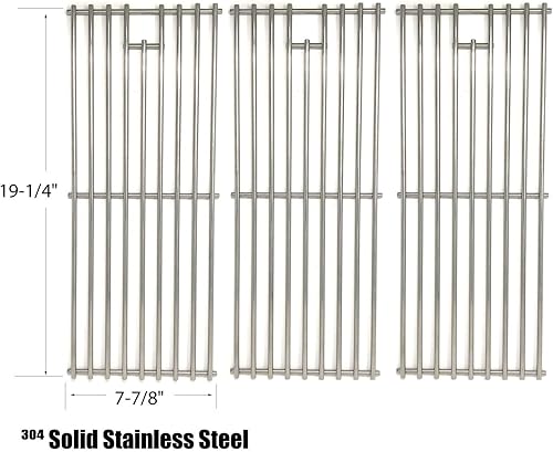 Miniatura 2 de Perfecto llama 7200335Kit de repuesto incluye escudos de calor, quemadores y acero parrillas de cocción
