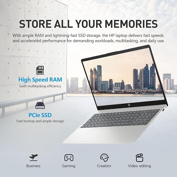 HP 15.6 Laptop Touchscreen Computer, Touch Screen Laptop 15 Inch, Intel Core i5(10 cores), Windows 11 Pro, 16GB RAM 512GB SSD, 10-Key