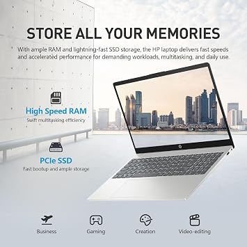 HP 15.6 Laptop Touchscreen Computer, Touch Screen Laptop 15 Inch, Intel Core i5(10 cores), Windows 11 Pro, 16GB RAM 512GB SSD, 10-Key